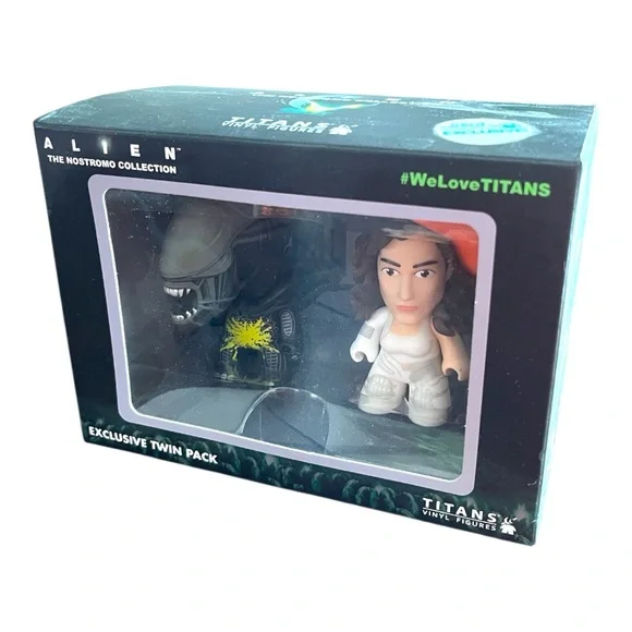 Alien Nostromo Collection Twin Pack – TITANS Vinyl Figures | Exclusive Boxed Set - Picture 2 of 8